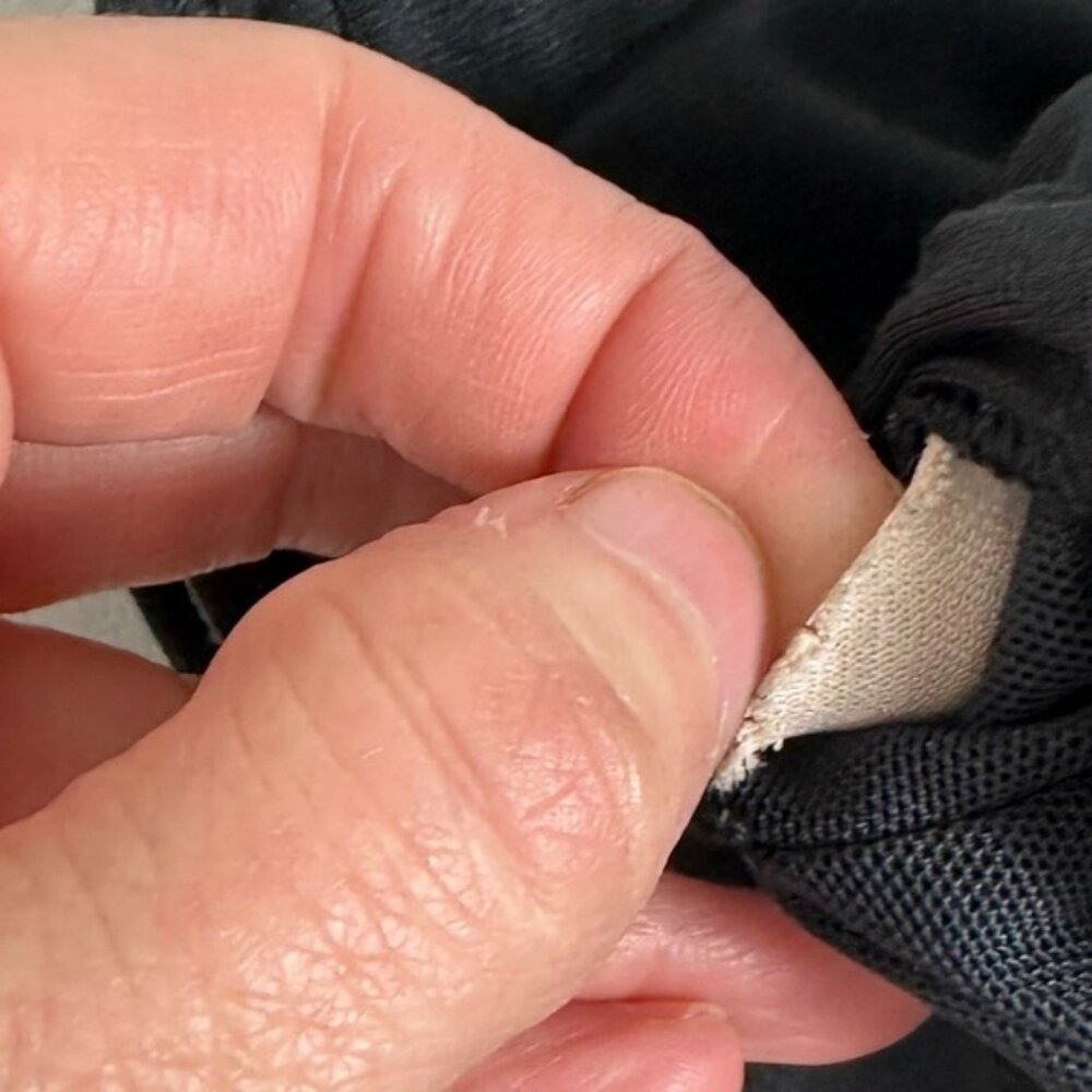 Lululemon 2019 Camouflage Black Power Y Tank Built In Bra With Cups Yoga Top 4 - Picture 8 of 11